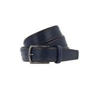 Vanzetti Cinturón Piel natural 110 cm azul