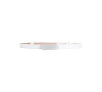 Vanzetti Cinturón Piel natural 85 cm blanco