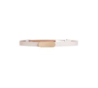 Vanzetti Cinturón Piel natural 90 cm blanco