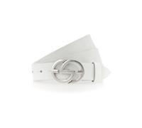 VANZETTI Cinturón plata / blanco, Talla 100