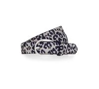 VANZETTI Cinturón 'Wild West Inspired' gris claro / negro 100 gris claro / negro