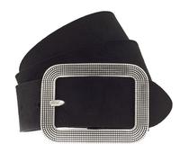 VANZETTI Cinturón negro / plata 105 negro / plata