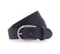 Vanzetti Cuero cinturón 30mm Leather Belt W110 Navy azul recortable