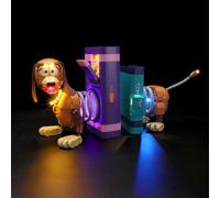 Vaodest Juego de luces LED para Lego 43301 Toy Story Slinky Dog sujetalibros, diseño y configuración compatible con el modelo 43301 (solo luz LED, no kit de bloques de construcción)