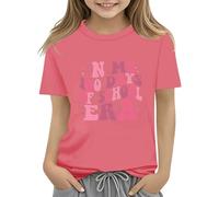 vaolkwsacz 100th Day of School Celebration for Girls and Boys Kids T Shirts Fun Colorful Numbers Toy Mädchen Shirt Set, Rosa intenso., 8-9 años