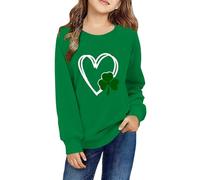 vaolkwsacz Children Kids Daily Printed Trajes Sudadera Casual Manga Larga O Cuello Tops Bebé Jersey Niñas 50, AG., 3-4 años