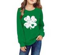 vaolkwsacz Children Kids Daily Printed Trajes Sudadera Casual Manga Larga O Cuello Tops Bebé Jersey Niñas 50, Blanco, 2-3 años
