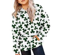 vaolkwsacz Children Kids Daily Printed Trajes Sudadera Casual Manga Larga Sudadera con Capucha Tops Tote Niñas Mentiras No Suéter, Blanco, 6-7 años