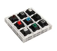 Vaorwne - Comprobador de teclado (acrílico, 9 unidades, plástico), transparente