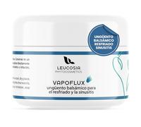 VapoFlux Ungüento Balsámico Natural 50 ml Descongestionante Nasal con Aceite Esencial de Eucalipto, Menta Piperita y Arbol de Té, Alivio Natural Inhalador Nasal