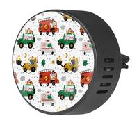 VAPOKF 2 clips de ventilación para coche, ambientador con impresiones de animales del bosque, difusor de aceites esenciales de aromaterapia