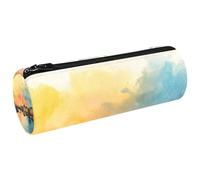 VAPOKF Acuarela Francia Pari City - Estuche para lápices, monedero, cosmético, bolsa de maquillaje para estudiantes, papelería, escuela, oficina, almacenamiento