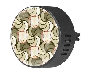 VAPOKF Ambientador de coche con 2 clips de ventilación con impresiones de símbolo de eternidad armenia, difusor de aceite esencial de aromaterapia