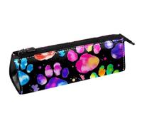 VAPOKF Bolsa compacta con cremallera para bolígrafos de plumas de pavo real, multicolor, 5.5 ×6 ×20CM/2.2x2.4x7.9 in, Organizador de bolsas