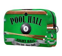 VAPOKF Bolsa de cosméticos con burbujas soplando tortugas marinas en peligro de extinción para mujer, bolsa organizadora de maquillaje grande con cremallera, Multicolor 13, 18.5x7.5x13cm/7.3x3x5.1in