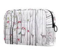 VAPOKF Bolsa de cosméticos de mesa de multiplicación de matemáticas para mujer, bolsas de aseo de viaje, bolsa organizadora de maquillaje grande con cremallera, Multicolor 8, 18.5x7.5x13cm/7.3x3x5.1in