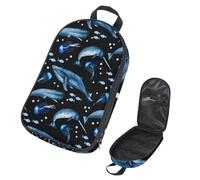 VAPOKF Bolsa organizadora de utensilios de camping de viaje, ballenas, medusas, espermatozoides, narvales, juego de utensilios de cocina, bolsa de almacenamiento para barbacoa al aire libre, solo