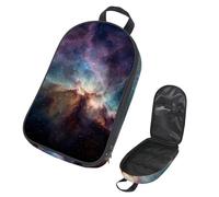 VAPOKF Bolsa organizadora de utensilios de camping de viaje, bolsa de almacenamiento colorida de cielo estrellado nebuloso para utensilios de cocina, accesorios de cocina, bolsa de almacenamiento para