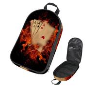 VAPOKF Bolsa organizadora de utensilios de camping de viaje, bolsa de almacenamiento de cartas en el fuego, para utensilios de cocina, accesorios de cocina, bolsa de almacenamiento para barbacoa al