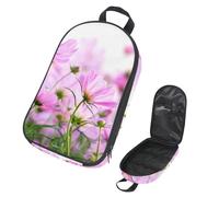 VAPOKF Bolsa organizadora de utensilios de camping de viaje, bolsa de almacenamiento de flores Cosmos para utensilios de cocina, accesorios de cocina, bolsa de almacenamiento para barbacoa al aire