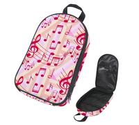 VAPOKF Bolsa organizadora de utensilios de viaje para camping, bolsa de almacenamiento de notas de música roja y clave para utensilios de cocina, accesorios de cocina, bolsa de almacenamiento para