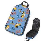 VAPOKF Bolsa organizadora de utensilios de viaje para camping, taxi amarillo con bolsa de almacenamiento de tráfico de la ciudad para utensilios de cocina, accesorios de cocina, bolsa de