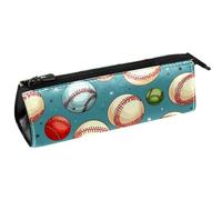 VAPOKF Bolsa para bolígrafos con diseño de mariquita con diseño de amapola y flores blancas, bolsa compacta con cremallera, multicolor, 5.5 ×6 ×20CM/2.2x2.4x7.9 in, Organizador de bolsas