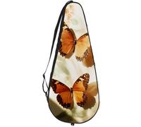 VAPOKF Butterfly in The Sun - Bolsa para raqueta de tenis, funda para raqueta de tenis, con capacidad para hasta 2 raquetas