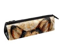 VAPOKF Corgi - Bolsa compacta con cremallera para bolígrafos de pintura de perro y pata