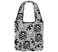 VAPOKF Dice and Stacks of Chips - Bolsas de lona para mujer, bolsa de hombro grande reutilizable para escuela, trabajo, oficina, viajes, compras, casual
