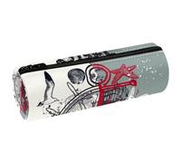 VAPOKF Estuche de piel sintética con estampado de estrella de mar y ancla de gaviota, bolsa organizadora de papelería para estudiantes, bolsa de maquillaje para mujeres, niñas, niños, suministros
