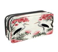 VAPOKF Estuche para bolígrafos, estuche para lápices, bolsa de papelería para adolescentes, niños y niñas, suministros de oficina escolar, diseño de dos héroes bajo flor Penoy