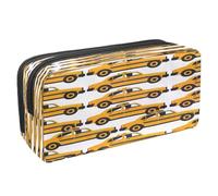 VAPOKF Estuche para lápices, bolsa de papelería para estudiantes con cremallera para niños y niñas, suministros escolares y de oficina, taxi sin costuras, multicolor, 2.3x8.2x3.9in/6x21x10cm, Estuche