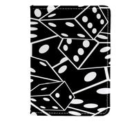 VAPOKF Funda de piel para pasaporte, sin costuras, 11,5 x 16,5 cm, multicolor, 11.5x16.5cm/4.5x6.5 in, Vintage