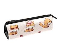 VAPOKF Good Cute Fox - Bolsa compacta con cremallera para bolígrafos, artículos de papelería, lápices, cosméticos, multicolor, 5.5 ×6 ×20CM/2.2x2.4x7.9 in, Organizador de bolsas
