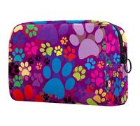 VAPOKF Great Roman Empire Landmark - Bolsa de cosméticos para mujer, neceser de viaje, bolsa organizadora de maquillaje grande con cremallera, Multicolor 2, 18.5x7.5x13cm/7.3x3x5.1in, Estuche de