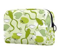 VAPOKF Great Roman Empire Landmark - Bolsa de cosméticos para mujer, neceser de viaje, bolsa organizadora de maquillaje grande con cremallera, Multicolor 13, 18.5x7.5x13cm/7.3x3x5.1in, Estuche de