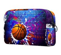 VAPOKF Great Roman Empire Landmark - Bolsa de cosméticos para mujer, neceser de viaje, bolsa organizadora de maquillaje grande con cremallera, Multicolor 6, 18.5x7.5x13cm/7.3x3x5.1in, Estuche de