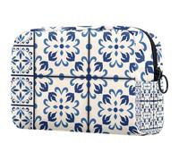 VAPOKF Great Roman Empire Landmark - Bolsa de cosméticos para mujer, neceser de viaje, bolsa organizadora de maquillaje grande con cremallera, Multicolor 15, 18.5x7.5x13cm/7.3x3x5.1in, Estuche de