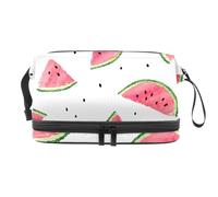 VAPOKF Howl at The Moon Threesome - Divertida bolsa de cosméticos para mujeres y niñas, neceser de viaje para maquillaje, práctica bolsa organizadora con compartimento para cepillos, Multicolor 5
