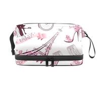VAPOKF Howl at The Moon Threesome - Divertida bolsa de cosméticos para mujeres y niñas, neceser de viaje para maquillaje, práctica bolsa organizadora con compartimento para cepillos, Multicolor 11