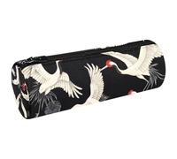 VAPOKF Japan Cranes - Estuche de lona para lápices, monedero, bolsa de maquillaje para estudiantes, papelería, escuela, oficina, almacenamiento, multicolor, 20x6.3cm/7.9x2.5in, Estuches