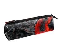 VAPOKF Lava Magma - Bolsa compacta para bolígrafos, artículos de papelería, lápices, cosméticos, bolsa compacta con cremallera, multicolor, 5.5 ×6 ×20CM/2.2x2.4x7.9 in, Organizador de bolsas