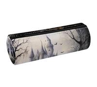 VAPOKF Ravens on Dead Tree - Estuche de piel para lápices, monedero, cosméticos, maquillaje, papelería, escuela, oficina, almacenamiento