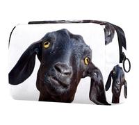 VAPOKF Sleeping Little Fox - Bolsa de cosméticos para mujer, neceser de viaje, bolsa organizadora de maquillaje grande con cremallera, Multicolor 15, 18.5x7.5x13cm/7.3x3x5.1in, Estuche de belleza