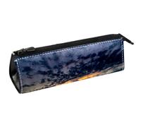VAPOKF Sunrise Sky View Over The Sea - Bolsa para bolígrafos de papelería, bolsa de cosméticos, bolsa compacta con cremallera, multicolor, 5.5 ×6 ×20CM/2.2x2.4x7.9 in, Organizador de bolsas