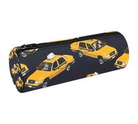 VAPOKF Taxi - Estuche de lona para lápices, monedero, neceser de maquillaje para estudiantes, papelería, escuela, oficina, almacenamiento, multicolor, 20x6.3cm/7.9x2.5in, Estuches