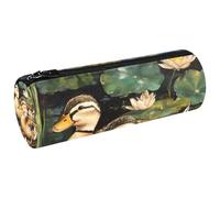 VAPOKF Two Little Indian Runner Ducks - Estuche para lápices, monedero, cosméticos, maquillaje, papelería, escuela, oficina, almacenamiento