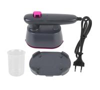 Vapor vaporizador de prenda de mano para ropa, vaporizador de ropa portátil con tanque de agua de 120 ml de 1,5 m Cable de altura rápida de vapor de vapor para el dormitorio del (albaricoque) (gris)