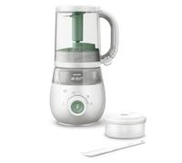 Vaporera/Batidora Infantil Philips Avent Premium SCF885/01 4 en 1 1 L Verde Blanco